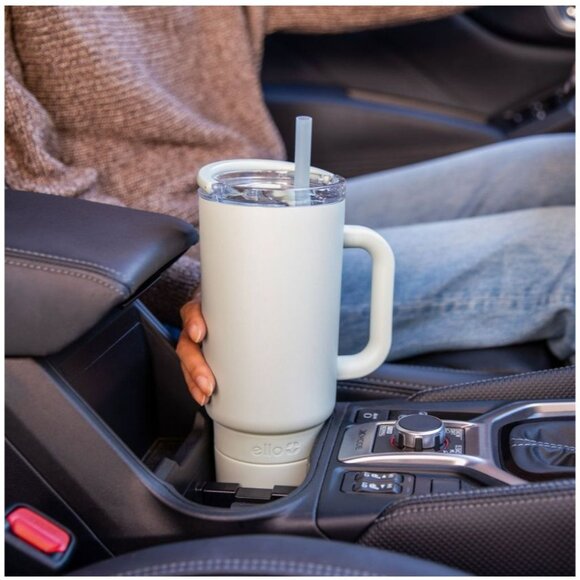 NEW!! 2pkEllo Port 40-oz. Stainless Steel Tumbler with Handle. - Picture 4 of 9